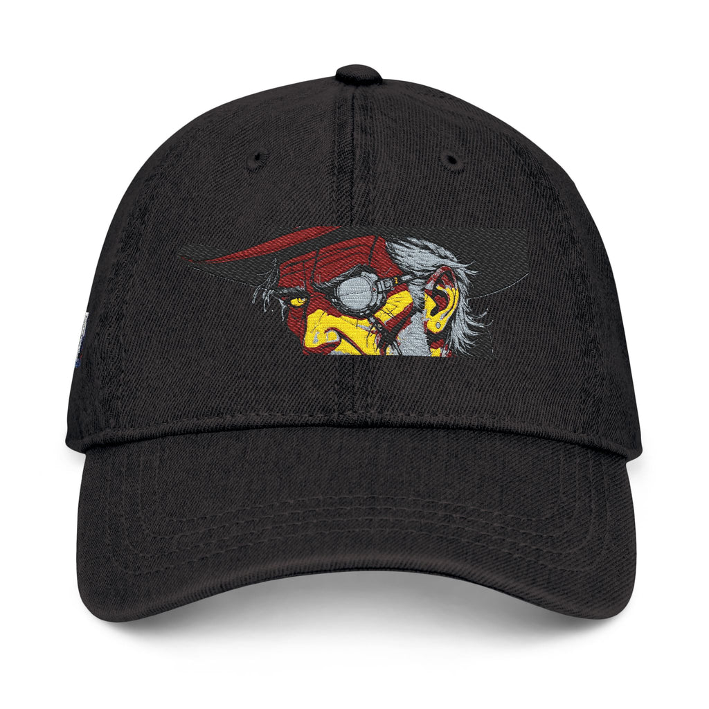 The Marshal Embroidered Denim Hat