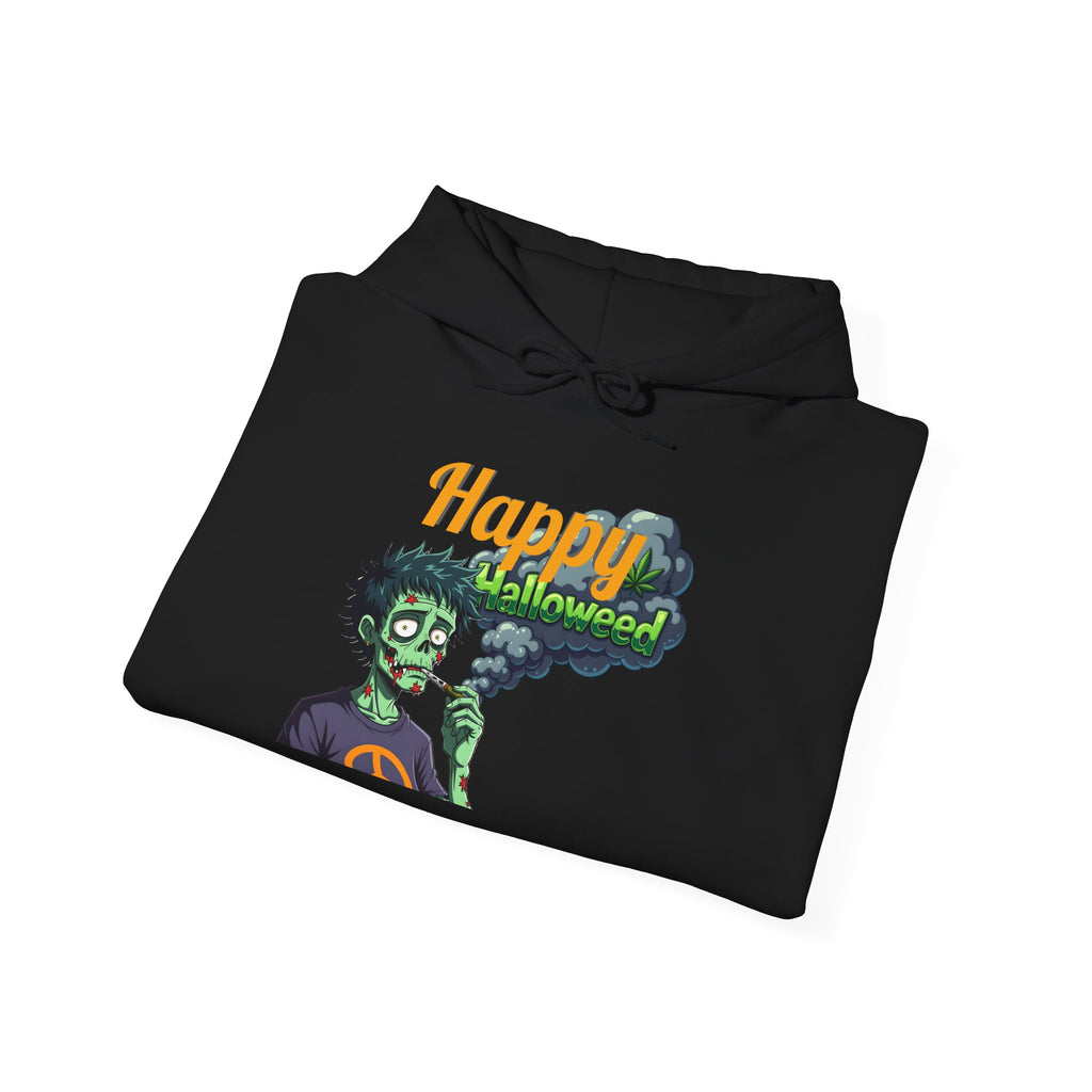 Hooded Sweatshirt - Stoner Zombie Design