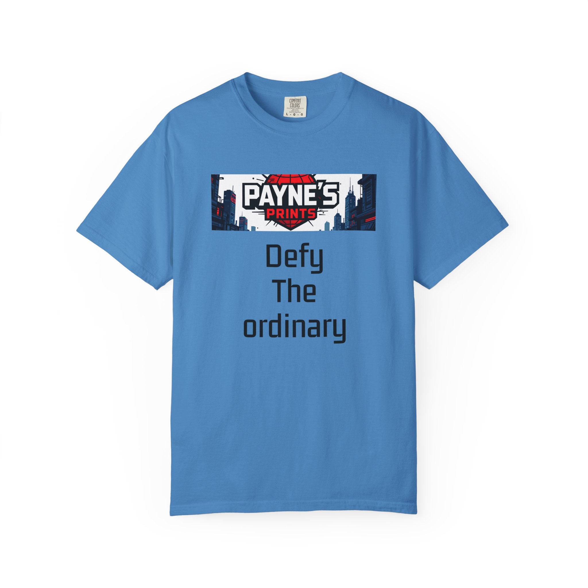 Garment-Dyed T-shirt with Payne's Prints Logo