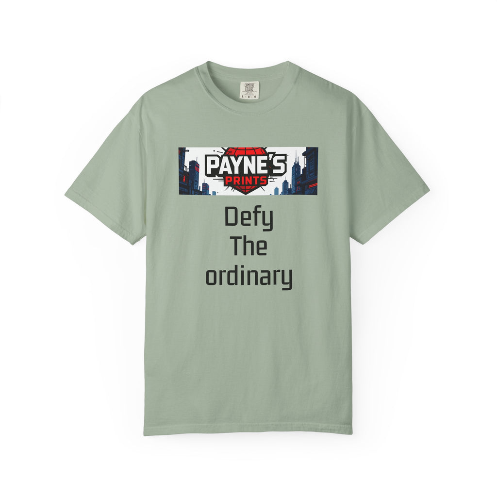 Garment-Dyed T-shirt with Payne's Prints Logo