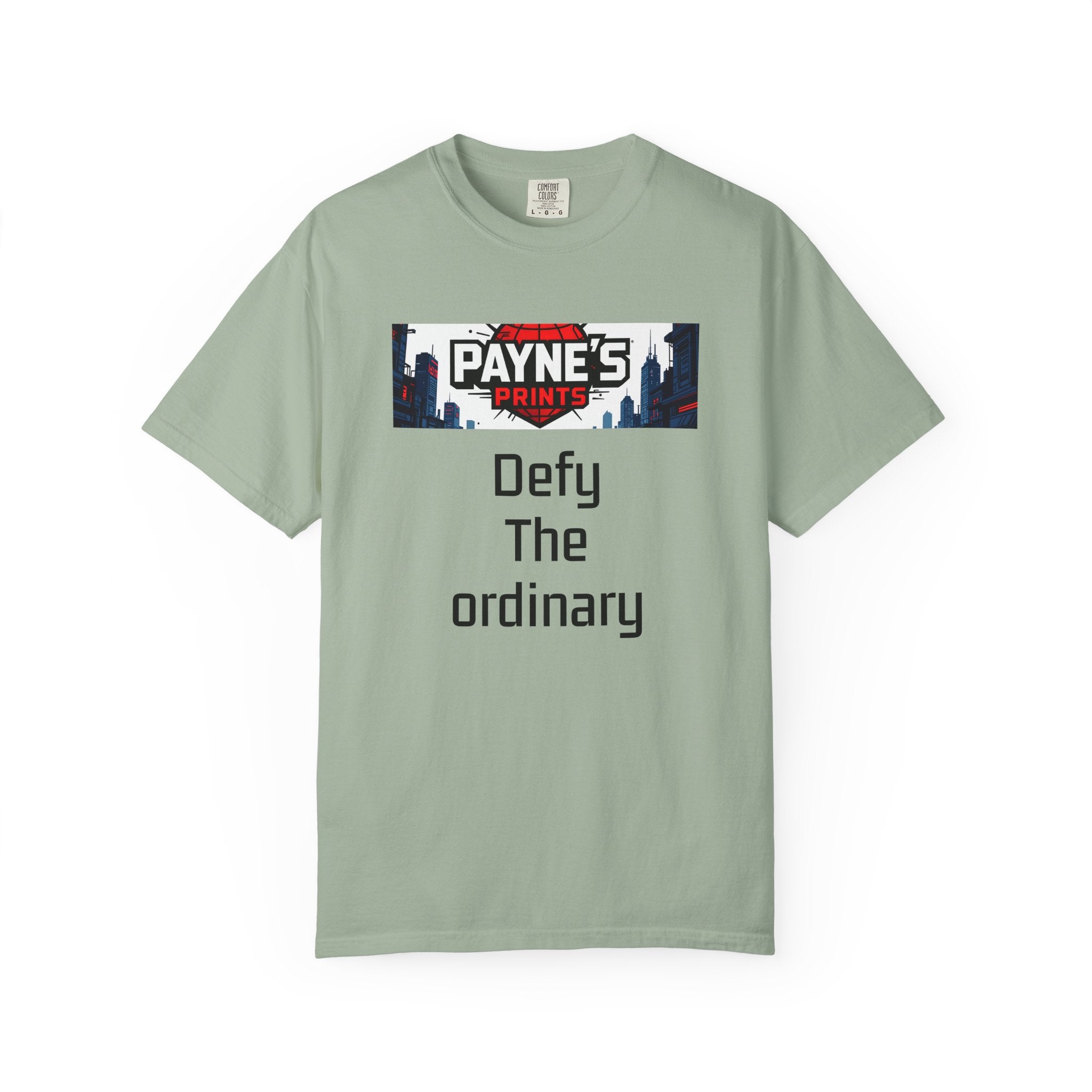 Garment-Dyed T-shirt with Payne's Prints Logo