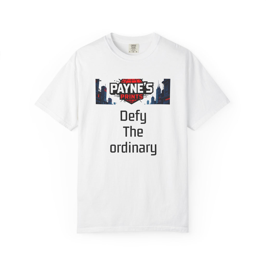 Garment-Dyed T-shirt with Payne's Prints Logo