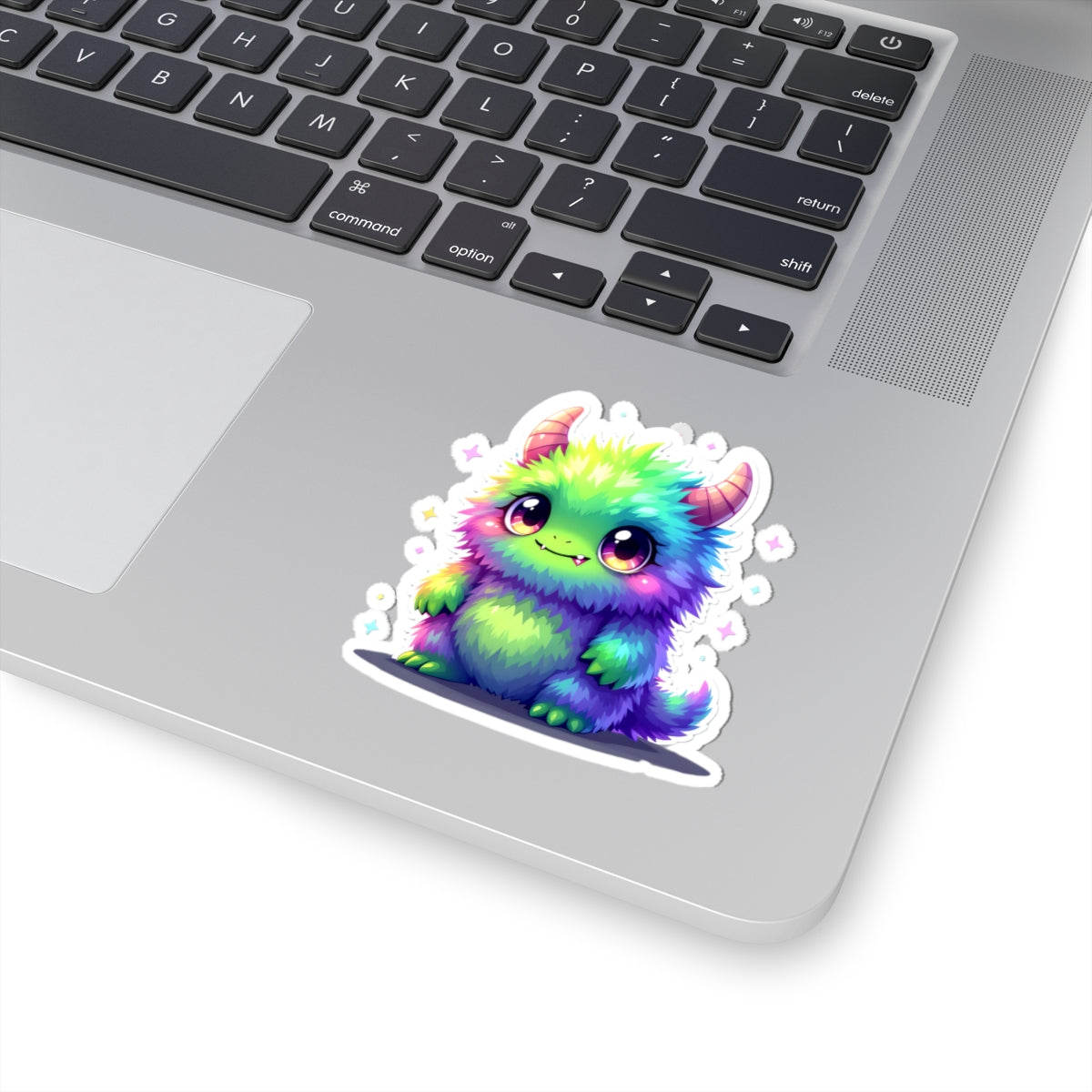Colorful Monster Kiss-Cut Stickers, Cute Decals for Kids, Laptop Stickers, Gift for Monster Lovers, Fun & Whimsical Decorations