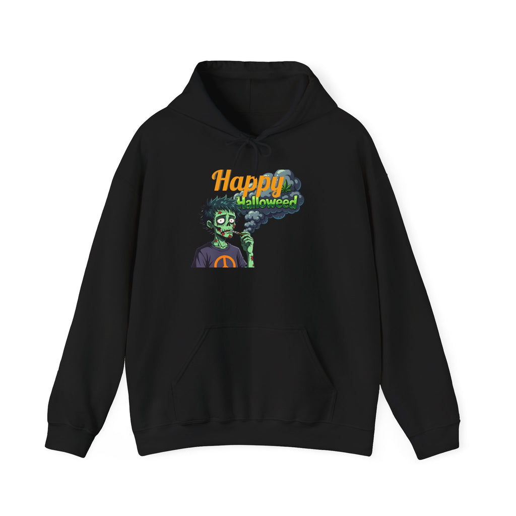 Hooded Sweatshirt - Stoner Zombie Design