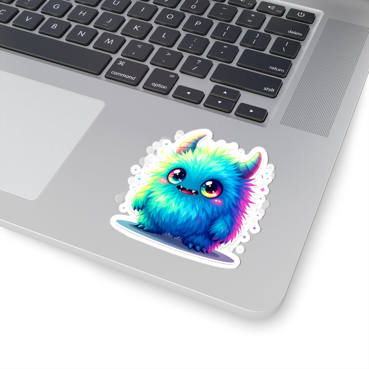 Colorful Monster Kiss-Cut Stickers, Cute Stickers for Kids, Laptop Decals, Party Favors, Fun Gifts, Aesthetic Decor
