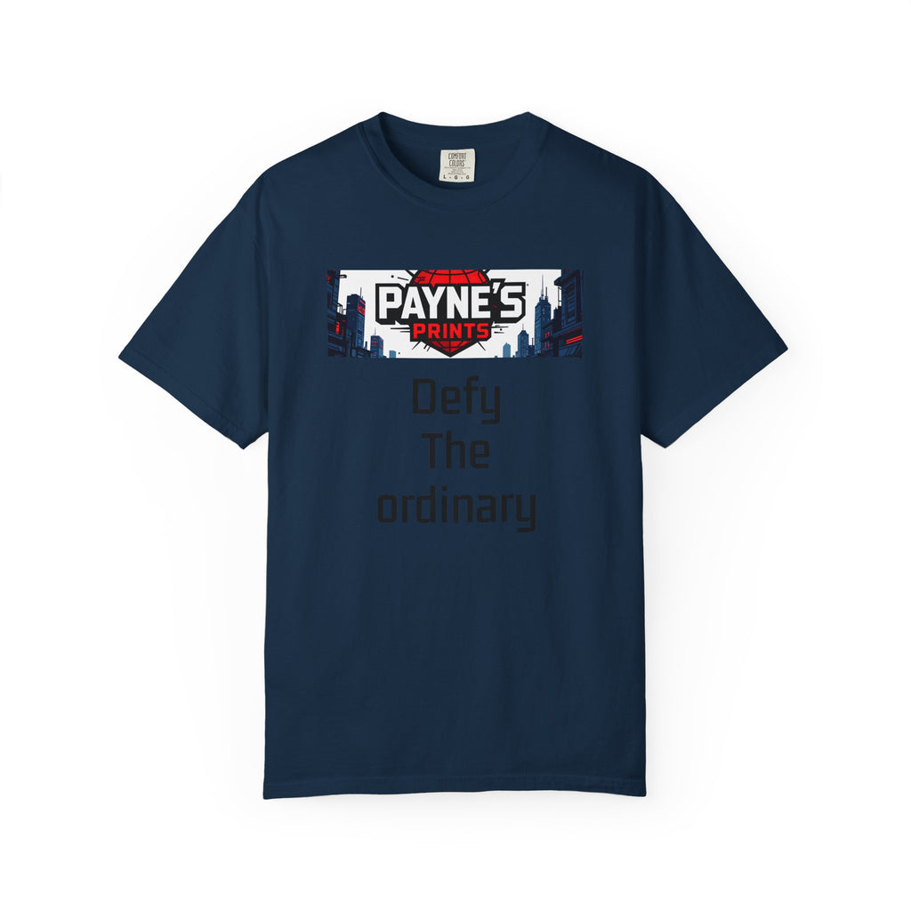 Garment-Dyed T-shirt with Payne's Prints Logo